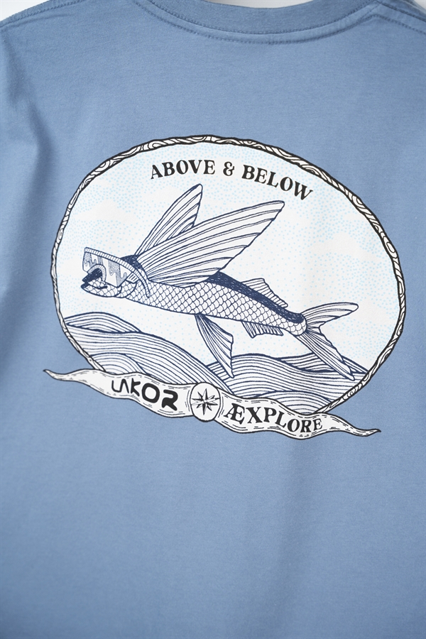 Lakor Above and Below Back T-shirt - Bering Sea